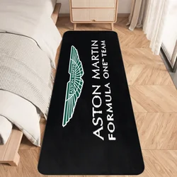 Fernando Alonso 14 Aston Martin F1 Floor Mat Graphic Printed Flannel Doormats for Bathroom Kitchen Entrance Carpet Home Decor