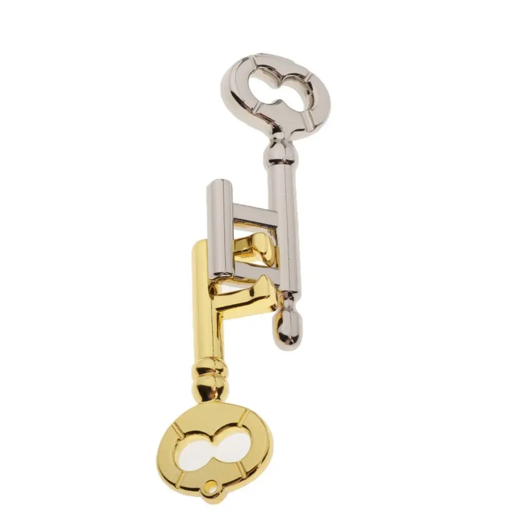 

1/set Creative Alloy IQ Test Challenge Keys Teaser Puzzle Toy