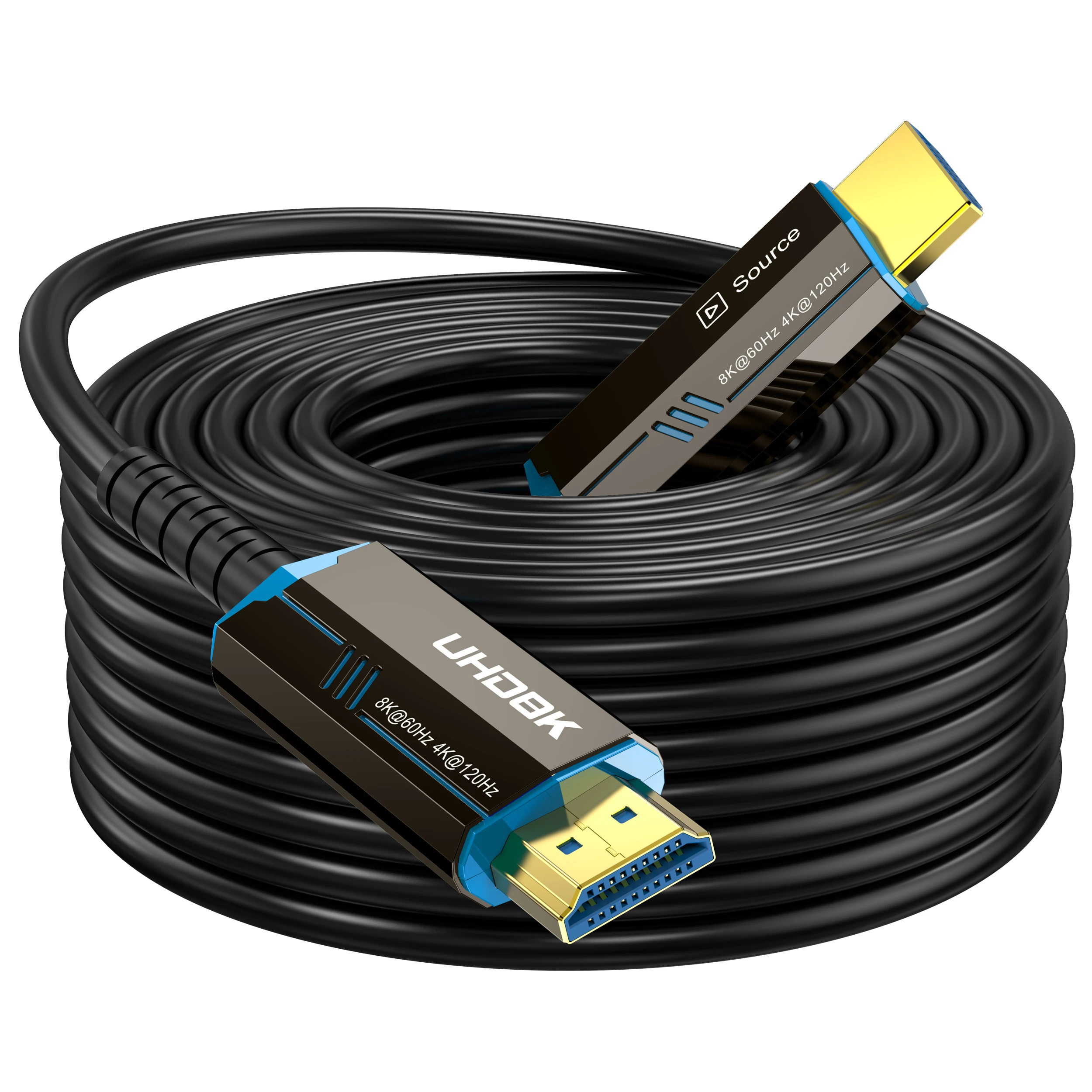 Cabo Óptico HDMI 2.1 48Gbps 4K - Hdmi Cable 2.1 avaliação e preço