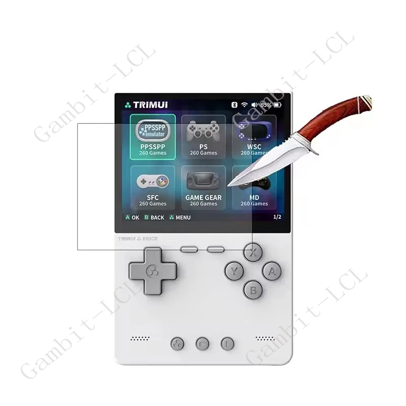 1/3PCS 9H HD Tempered Glass For TRIMUI Brick PRO ON TRIMUIBrickPRO TRIMUIBrick Hammer BrickPRO Screen Protector Cover Film view 3