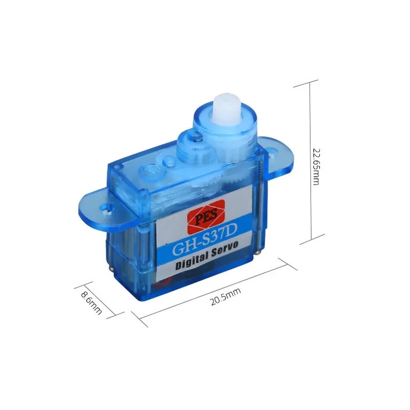 1/2/4/5/10 PCS 3.7G Micro Digital Servos Hollow Cup 90 degree Smart Home Aircraft Model Motor Servo for Robot Car Drones Toys