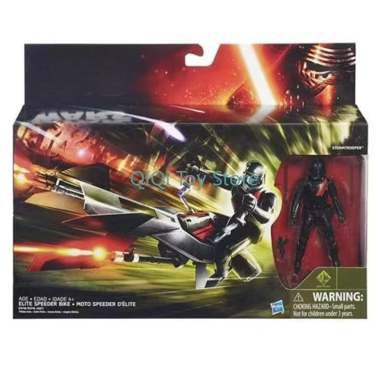 

Spot Goods Hasbro E7 Пробуждение силы 3,75-дюймовый подвижный истребитель класса I B3717 Белый солдат Черный воин