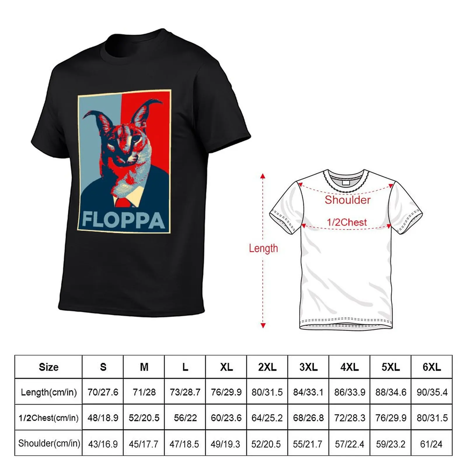 Big floppa T-Shirt shirts graphic tees sublime graphic tshirt men