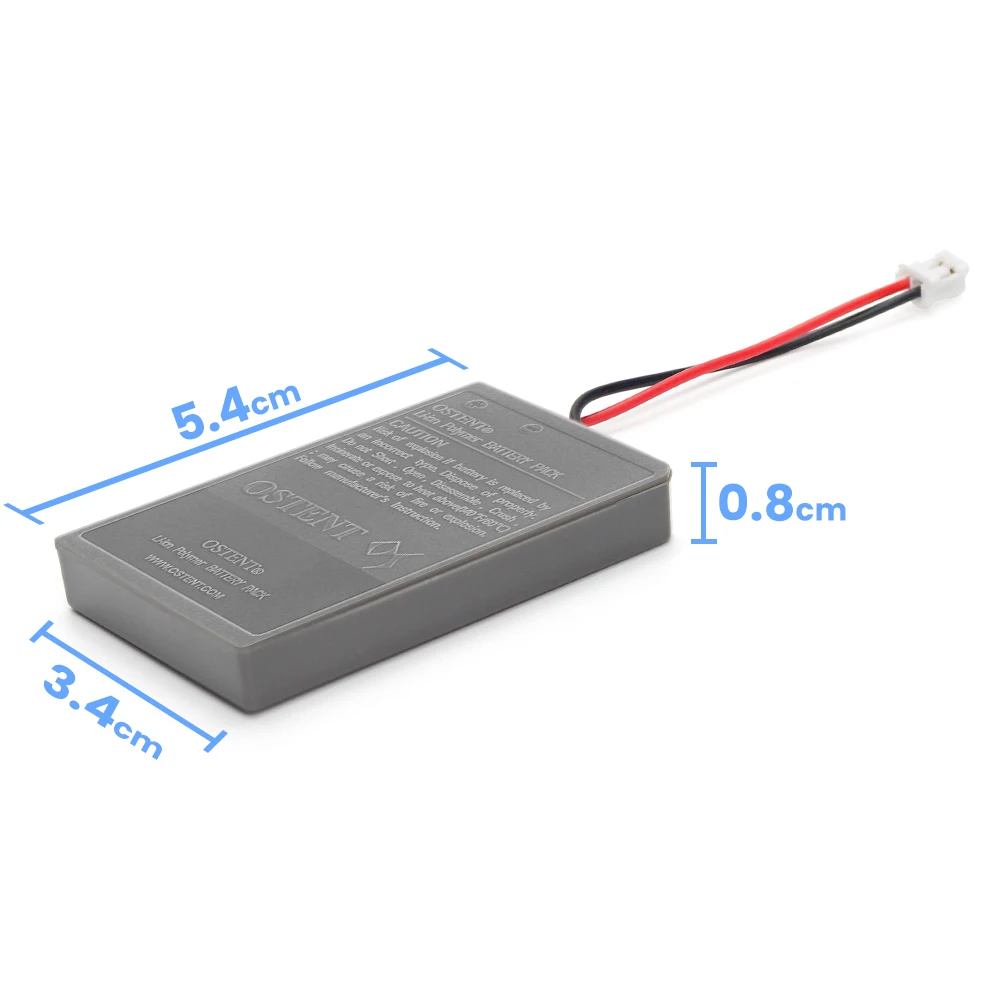 OSTENT 1000MAh Pengganti Baterai untuk Sony PS4 Nirkabel Dual Shock Controller Generasi Pertama CUH-ZCT1E