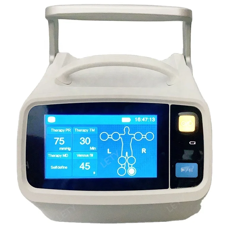 AIR Compression Therapy Foot Pressure Pump for Preventing DVT Foot Blood Circulation Massager