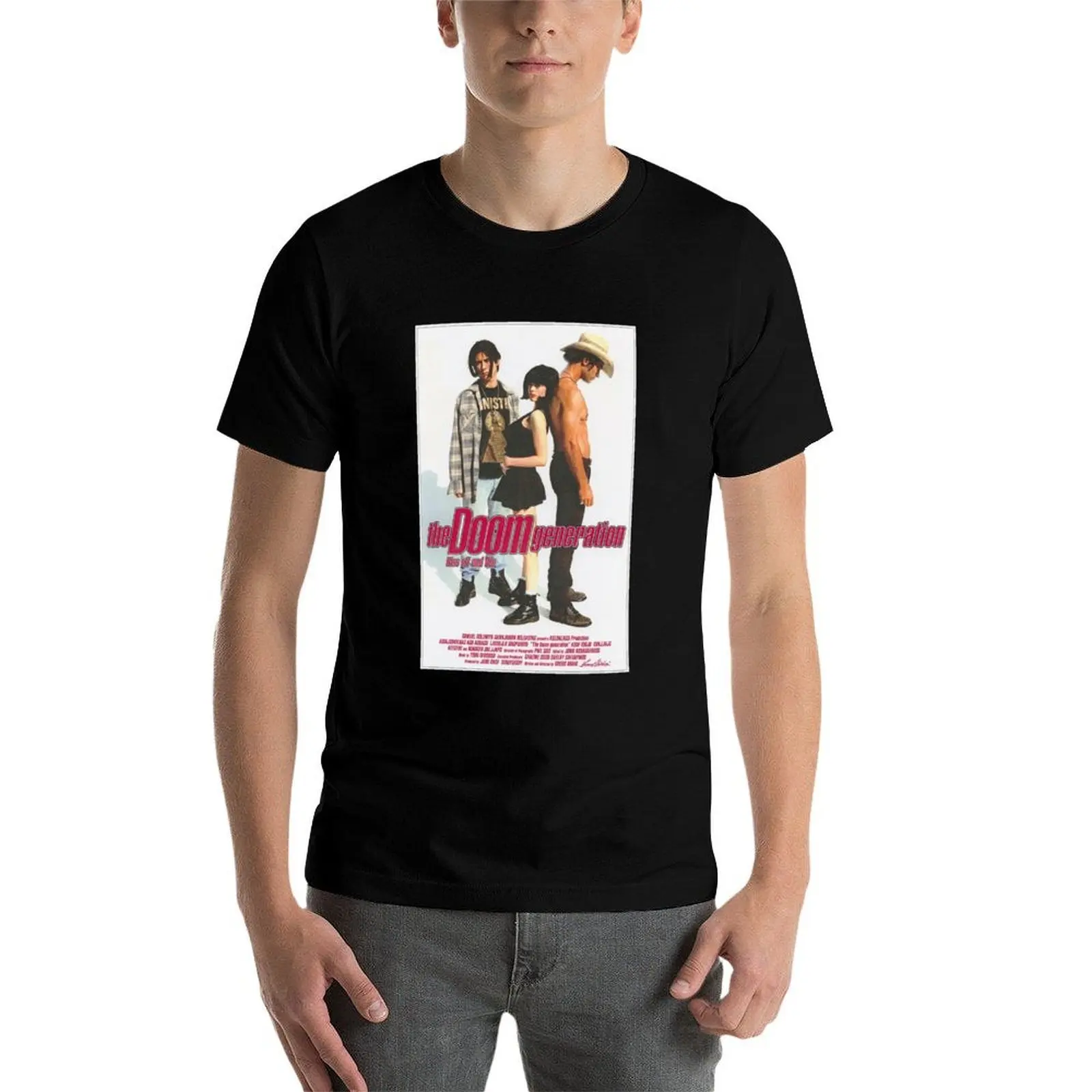 

the doom generation gregg araki T-Shirt man t shirt summer man graphic t shirt T-Shirt