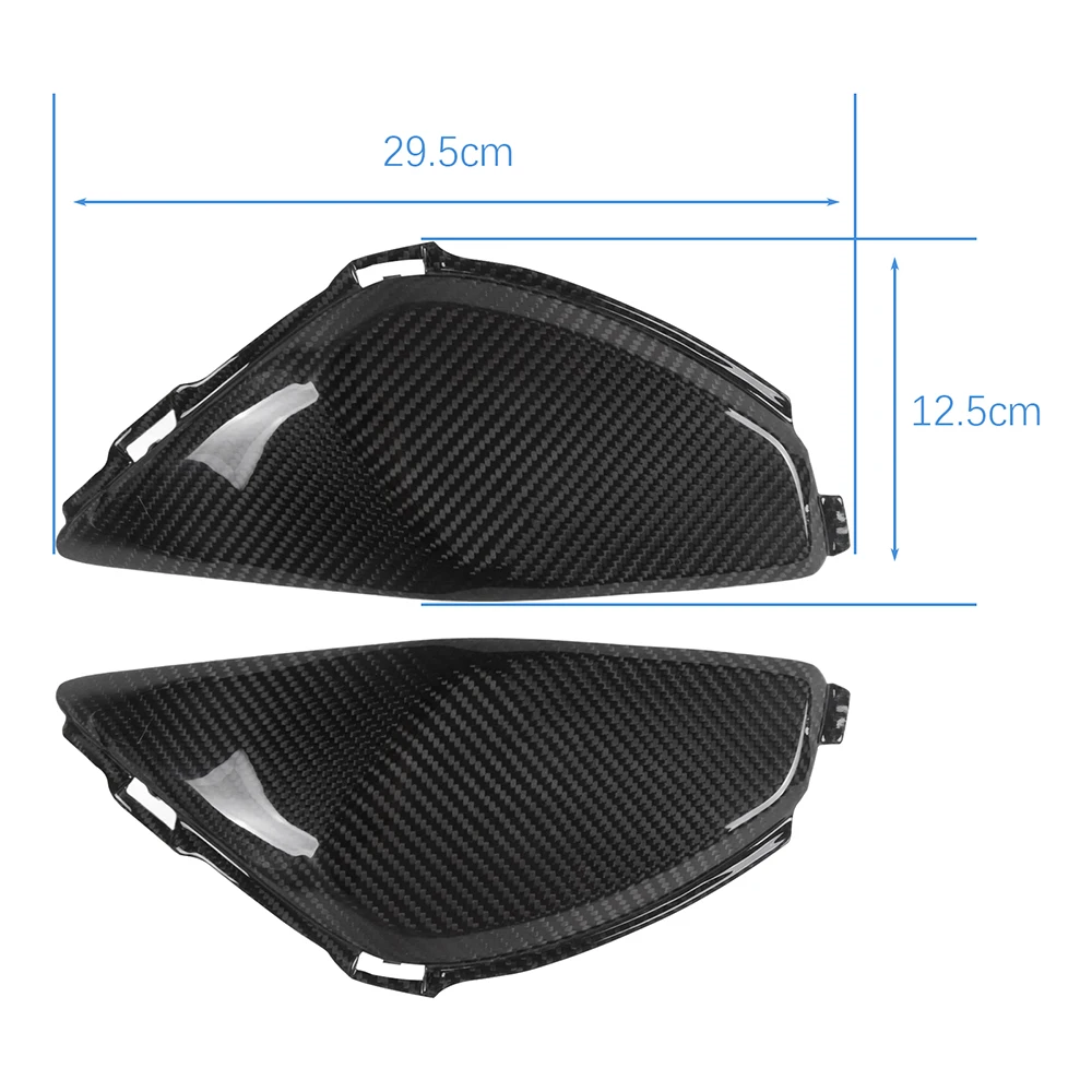 For Honda CBR1000RR CBR1000 RR 2008 2009 2010 2011 100% Carbon Fiber Side Tank Cover Motorcycle Tank Sliders Protectors