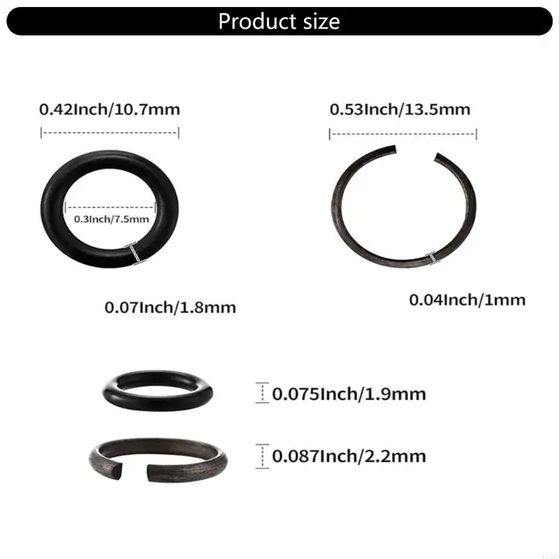 

F26C High Performances 3/8In Impact Wrench Retaining Rings Kit Retainer Rings O Rings for 3/8inch Impact Wrench Tool