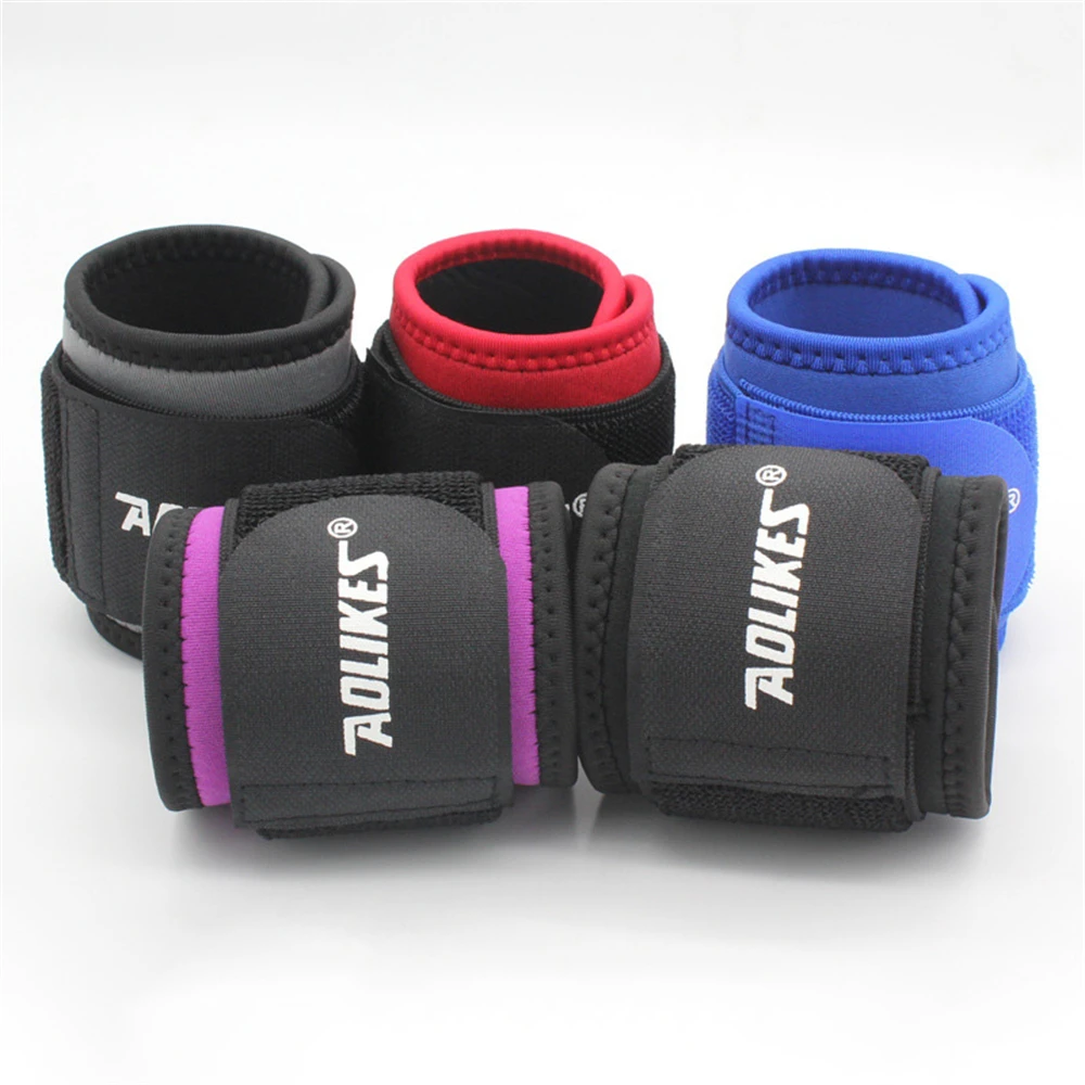 Fitness Compression Wristband Wrist Support Brace Straps Weight Lifting Wrist Wraps Bandage Gym Training Wrist Guard Protector