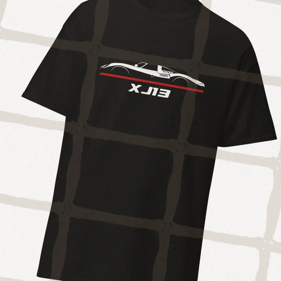 

Car Lovers T-shirt Jagu XJ13 Men's and Women's Short-Sleeved with Patterns for Summer