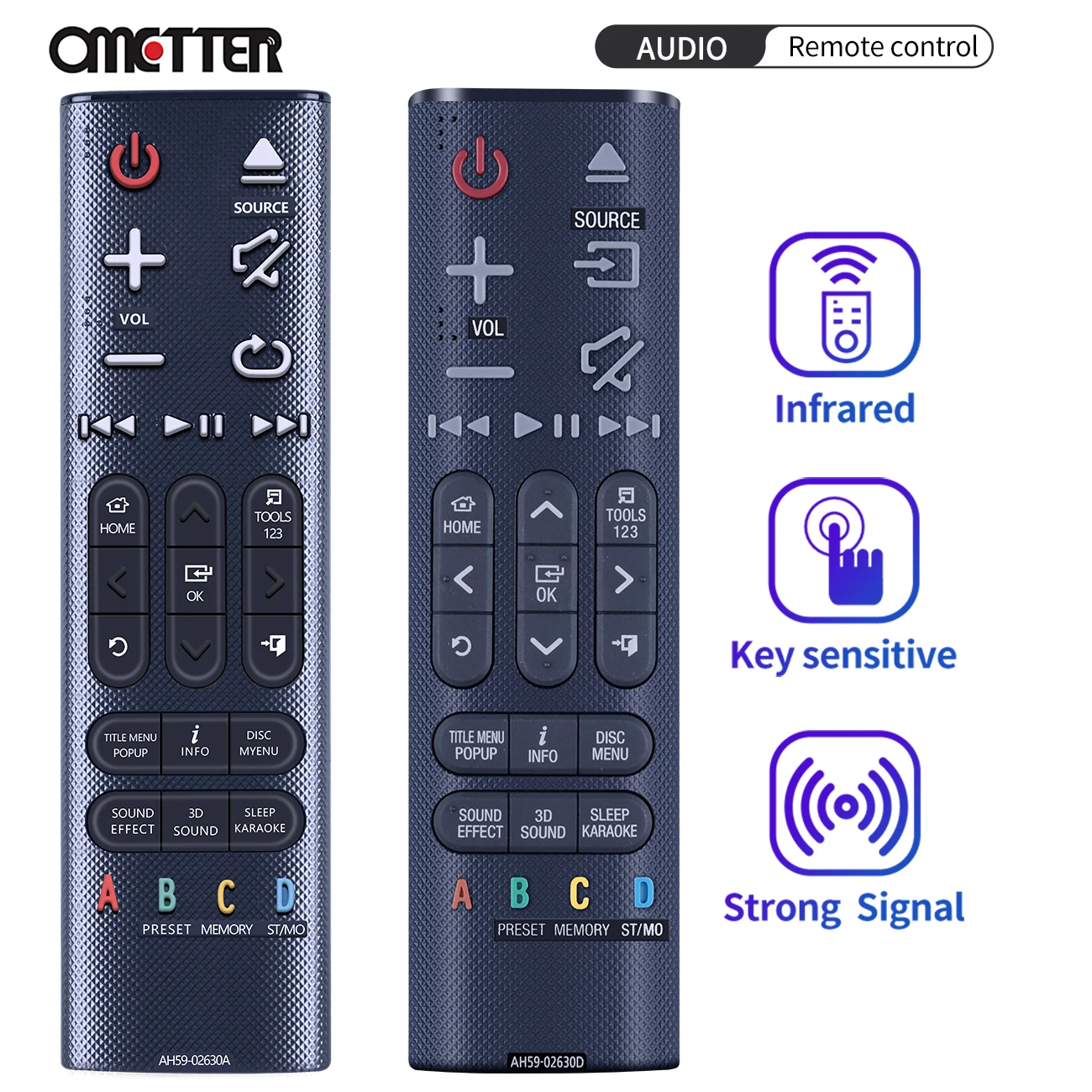 

AH59-02630A AH59-02630D Remote Control for Samsung TM1471 HT-H6500WM/ZA HT-H7730WM HT-J7750W Blu-ray DVD Home Theater System