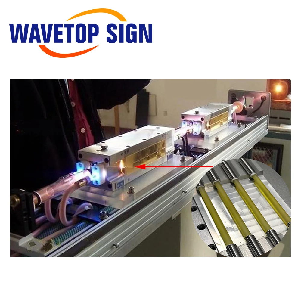 WaveTopSign YAG керамическая полость одиночная лампа двойная лампа для лазерного сварочного аппарата YAG ксеноновая лампа 8x125x270 мм хрустальный стержень 7x145 мм