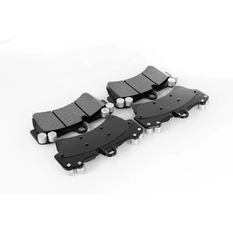 1 ชุดชุดผ้าเบรคสําหรับ Audi Q7 4L 3.0D ด้านหน้า 06 ถึง 15 NK 4L 0698151 ชาร์ล 0698151 บีดี977