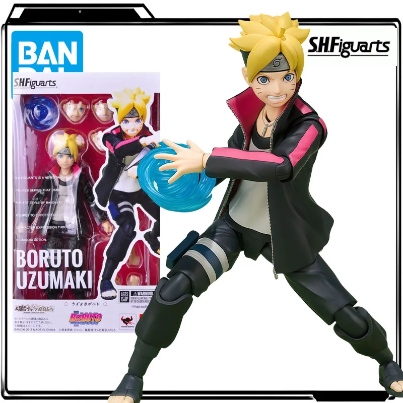 

Bandai Genuine S.H.Figuarts Anime Figure Boruto Uzumaki 130mm Action Figure Toys for Boys Kids Gift Collectible Model Ornaments