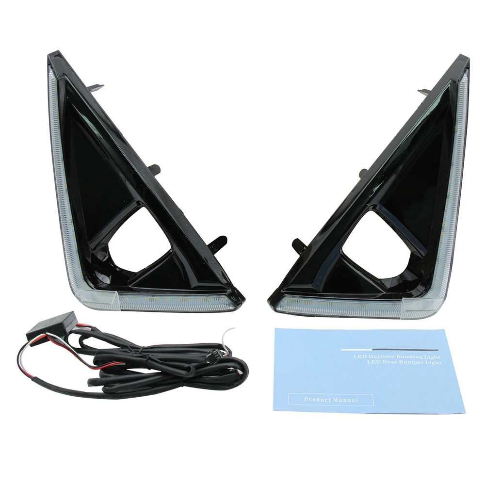 

Suitable for Toyota Alphard 2018-2019 LED Daytime Running Light Daylight Driving Lamp W/Turn Signal DRL Daytime Running Light