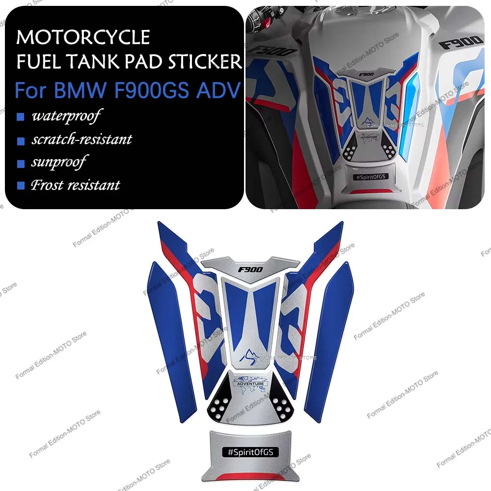 

For BMW F900GS F 900 GS Adventure 2024 Motorcycle Accessories 3D Epoxy Resin Sticker Waterproof Tank Pad Protective Sticker