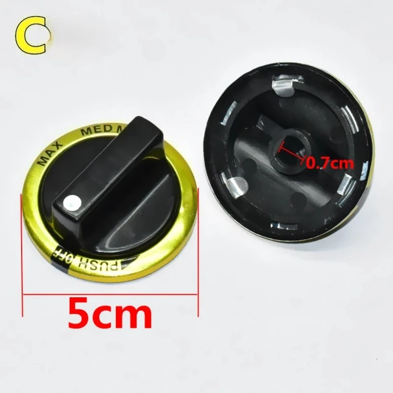 2 قطعة مقبض بلاستيكي عالمي موقد غاز استبدال التحكم مقبض مفتاح التشغيل المدى مقبض الفرن لملحقات إصلاح موقد الطبخ