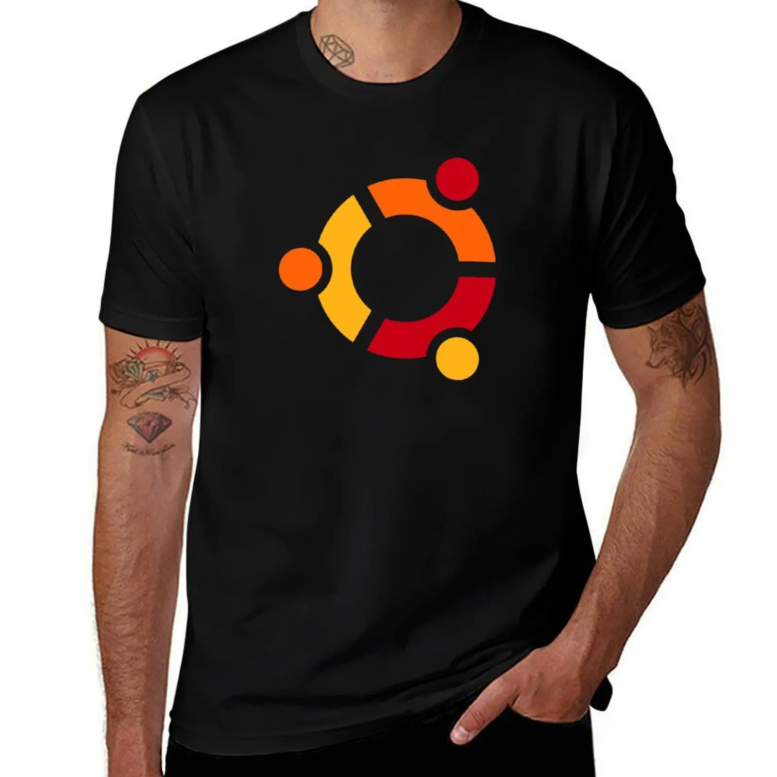 Ubuntu Linux T-shirt t-shirts designer man t-shirt grafische man grafische t-shirt T-shirt