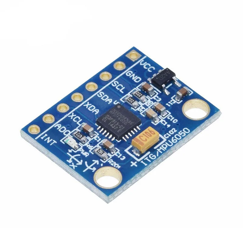 1/2~50/100Pcs GY-521 Tilt Angle Sensor MPU-6050 Module 3-Axis Acceleration Gyroscope 6DOF Module