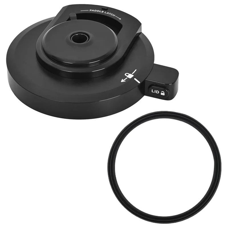 Anel de vedação ABXH incluído tampa de tigela externa para substituição de fabricante de sorvete da série Ninja NC299AMZ/NC300/NC301/CN305A