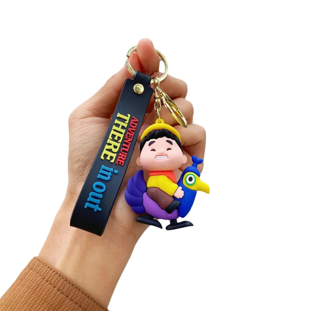 Disney Pixar Movie UP RUSSELL with Kevin Action Figures Toys Collectible Dolls Gifts for Children Car Decoration