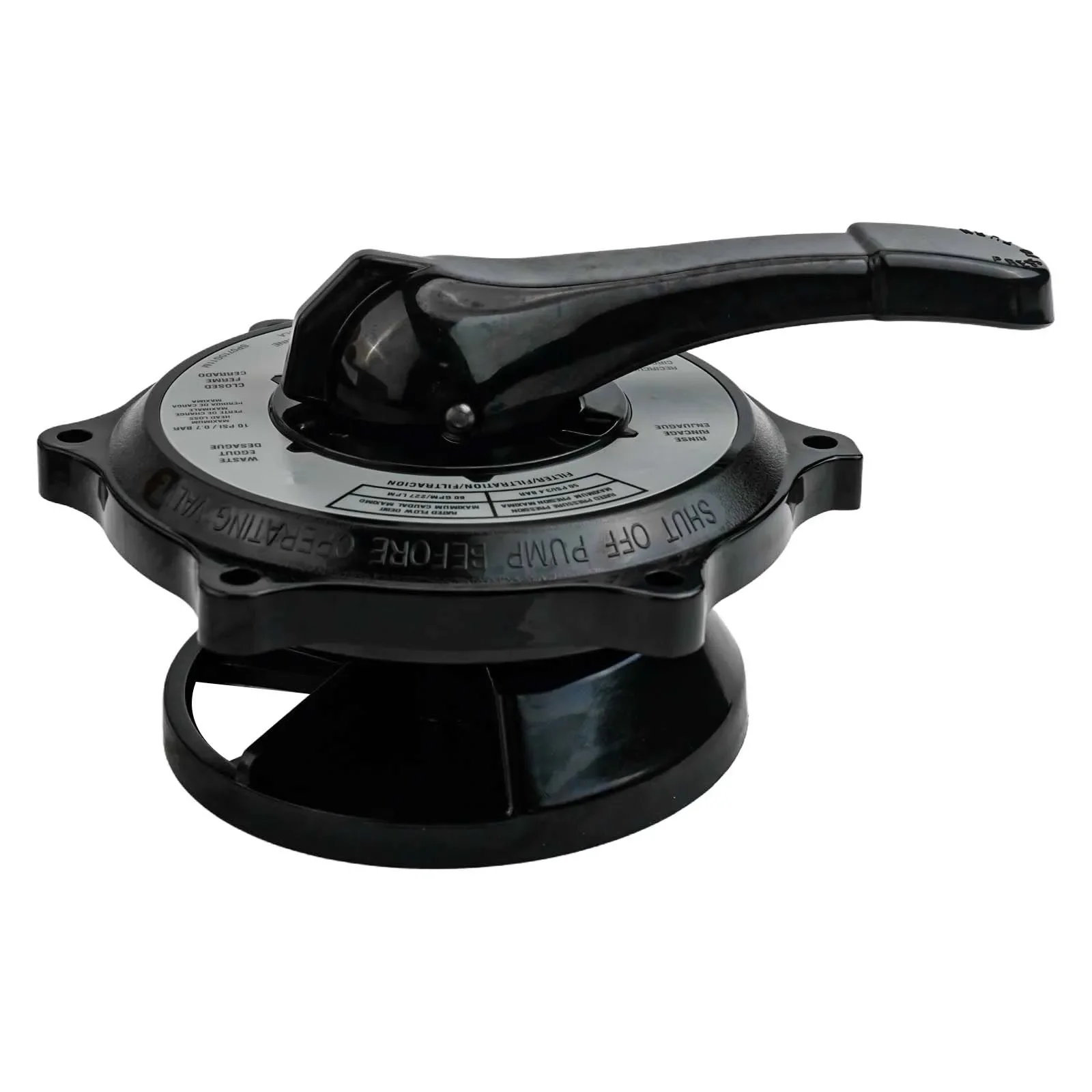 Key Cover & Handle Assembly Suitable for Hayward's Various 1 5 Multiport Valve Applications Model SP X0710 X BA 17