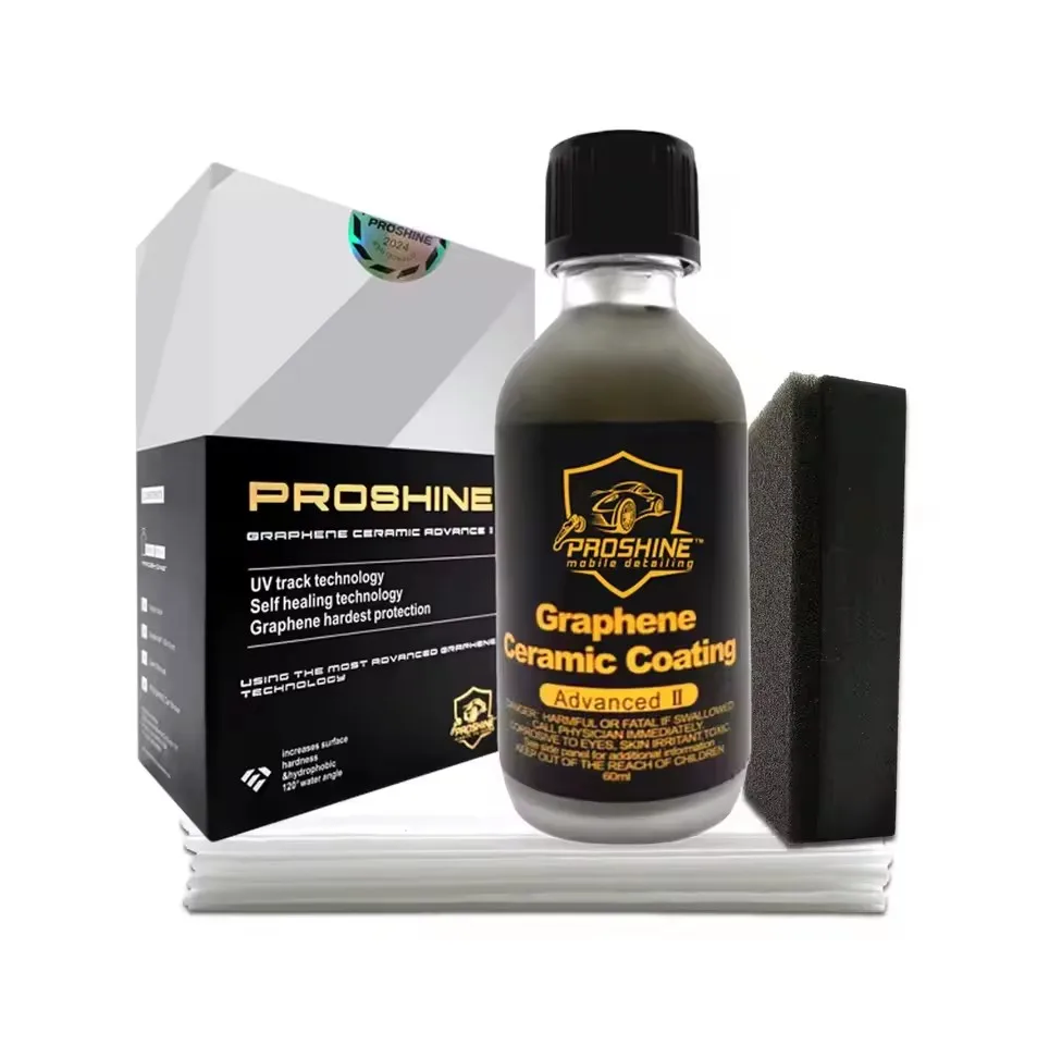 PROSHINE Graphene Protection Ceramic Coating Coating for Car Detailing Professionals Self Healing UV Track Technology Advanced