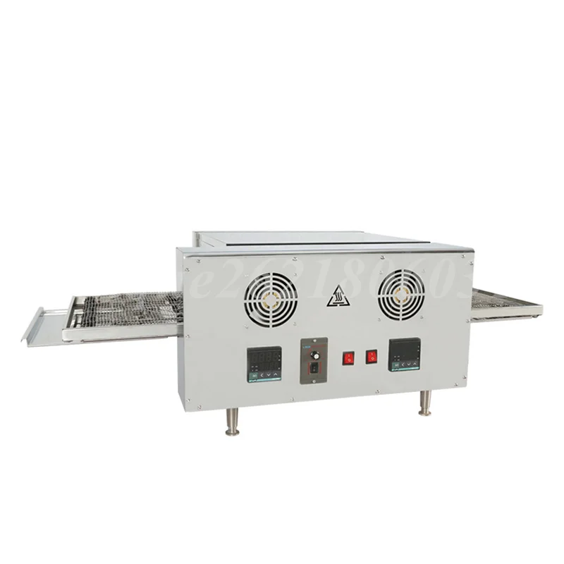 High Quality Electric Conveyor Pizza Oven/ Baking Oven for Tortilla Maker Fully Automatic Conveyor Belt Pizza Heating Machine