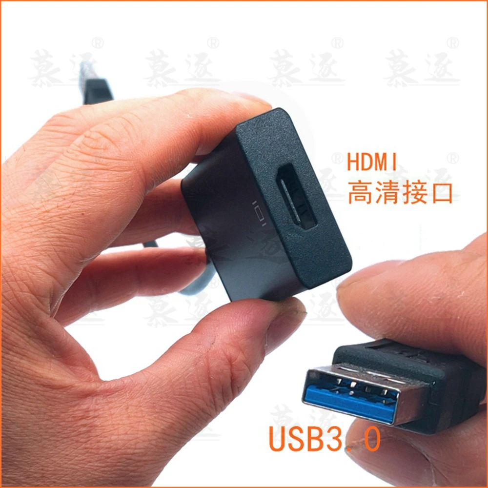 Conversor USB 3.0 para HD Adaptador USB3.0 para HD Cabo multi display Cabo de vídeo HD para PC Notebook Projetor HDTV 1080P
