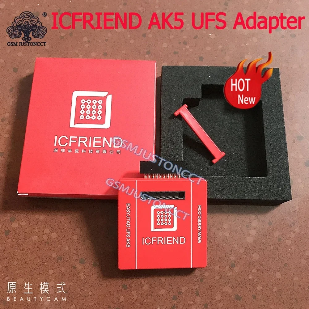 2024 NEW MOORC ICFRIEND AK5 UFS Adapter for Z3X Easy Jtag Plus Box