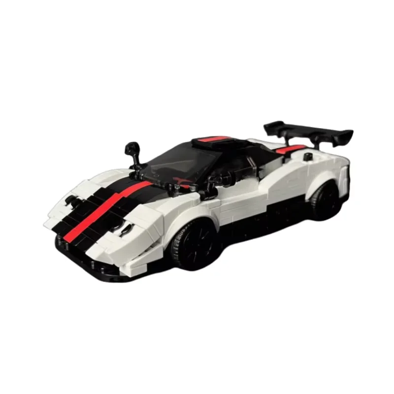 MOC car model - Small particles assembly toy building blocks (393 pieces) - Suitable for all enthusiasts who like assembling. Cr