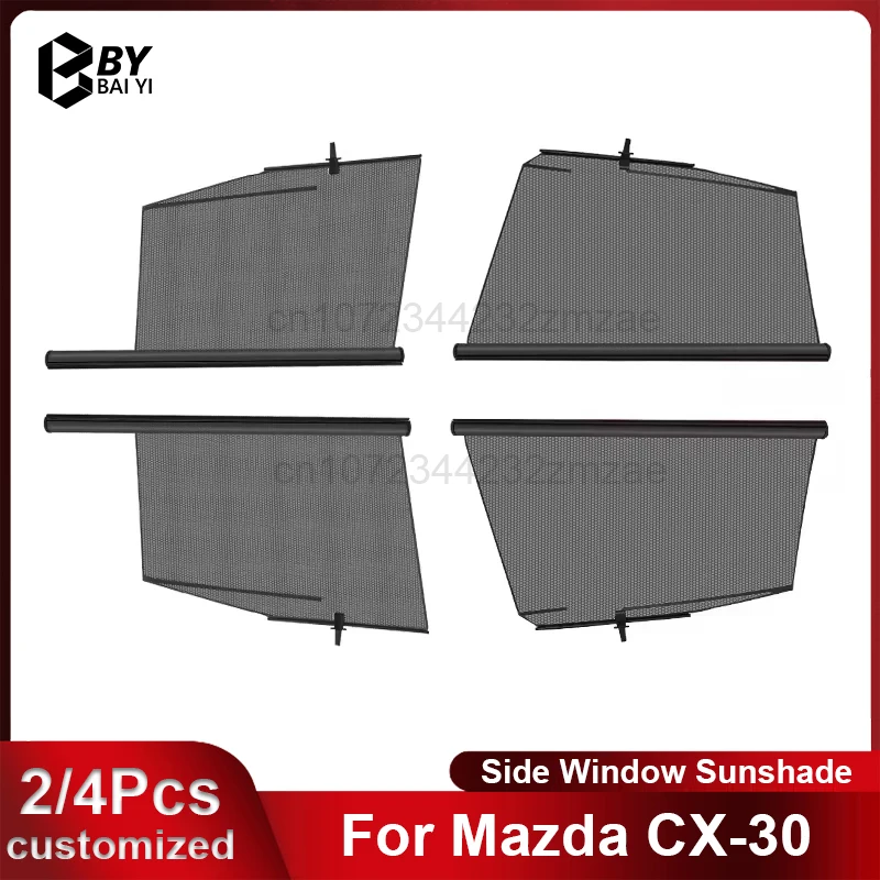 

Customizable Car Side Window Sunshade For Mazda CX-30 Front Rear Window Lifting Sunscreen Protection Car Interior Accessories