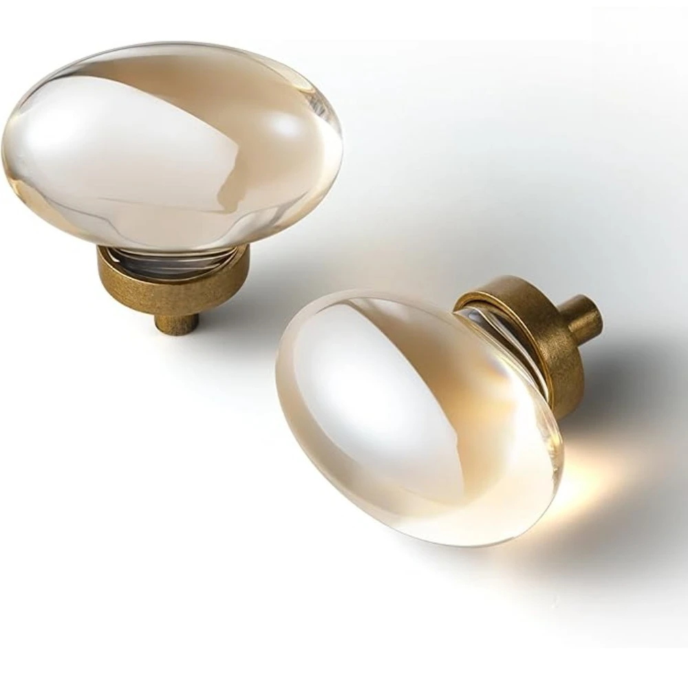 

Crystal Glass Cabinet Knobs and Handles Fashion Gold Dresser Drawer Knobs Kitchen Handle Furniture Handle Door Hardware