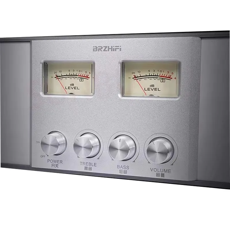 

Sunbck PA-80 High-Power 2.0 Stereo Combined Amplifier Dual Meter Household 330W HiFi Class A and B Rear Amplifier Audio