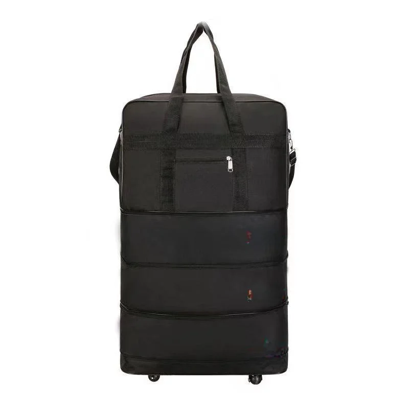 

Waterproof Large Capacity Travel Bag Unisex Handheld Luggage Storage Bag for Outdoor Use with Wheels Men's Women's Bag