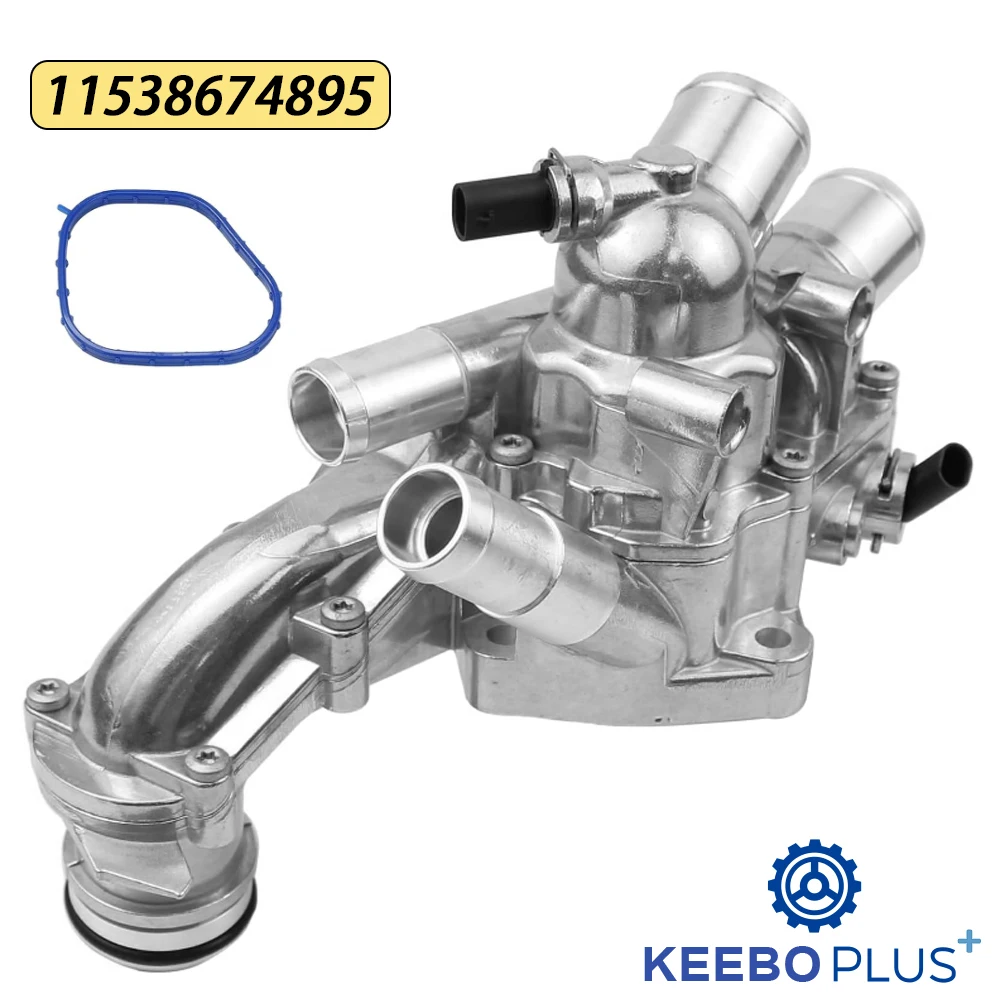 Thermostat Housing For MINI R55 R56 R57 R60 Cooper S JCW N16 N18 1.6L Turbo 2011-2017 11538674895 11538671513 11537647751