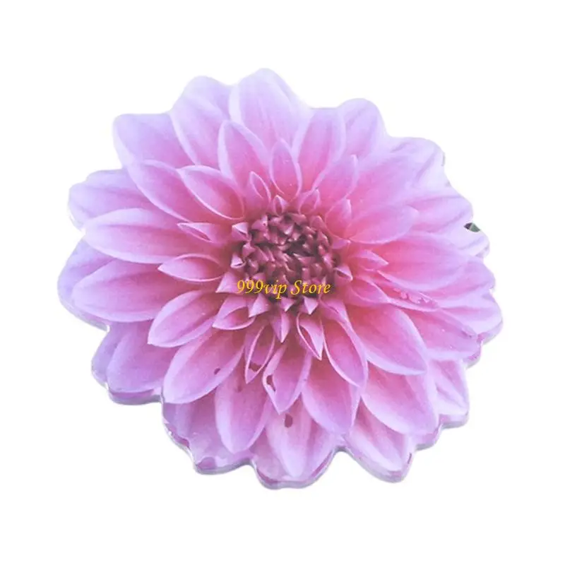 C90C 25 Sheets Auto-Adhesive Notes Pad Flowers Notes Pad Removable