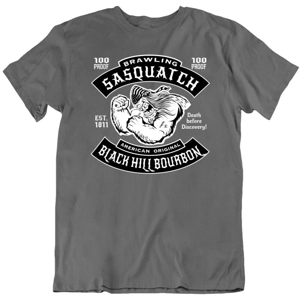 Новая велосипедная футболка Ape like Black Hill Bourbon Bigfoot Sasquatch