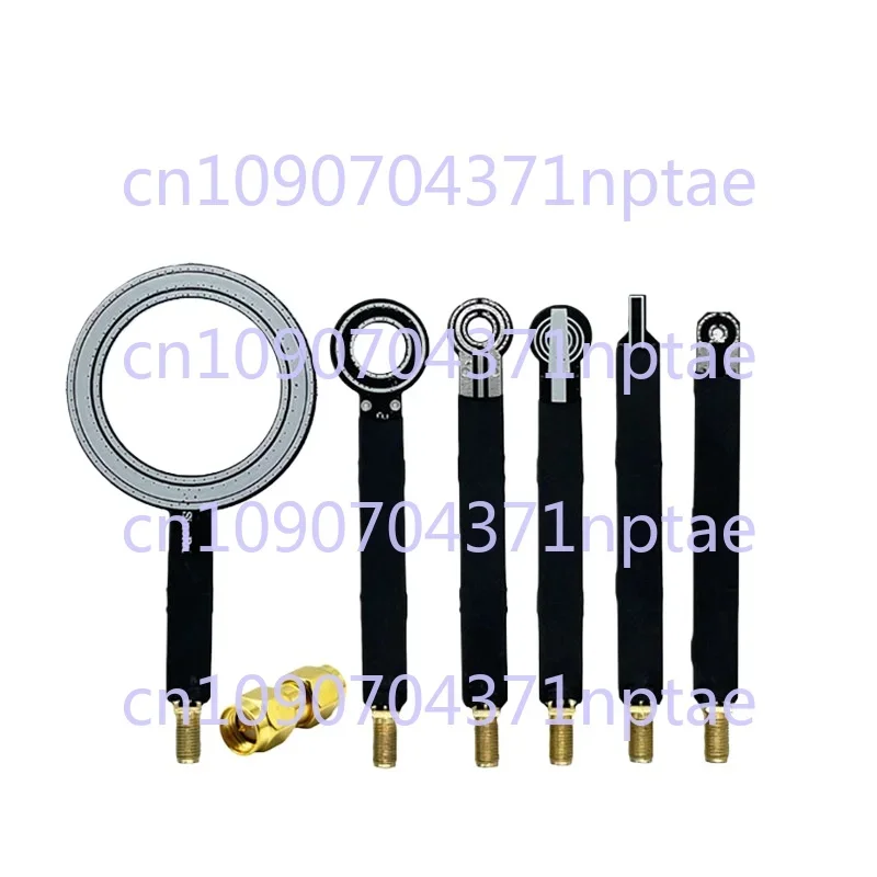 Near field, conduction, electric field probe, magnetic field probe RE, CE rectification radiation, a set