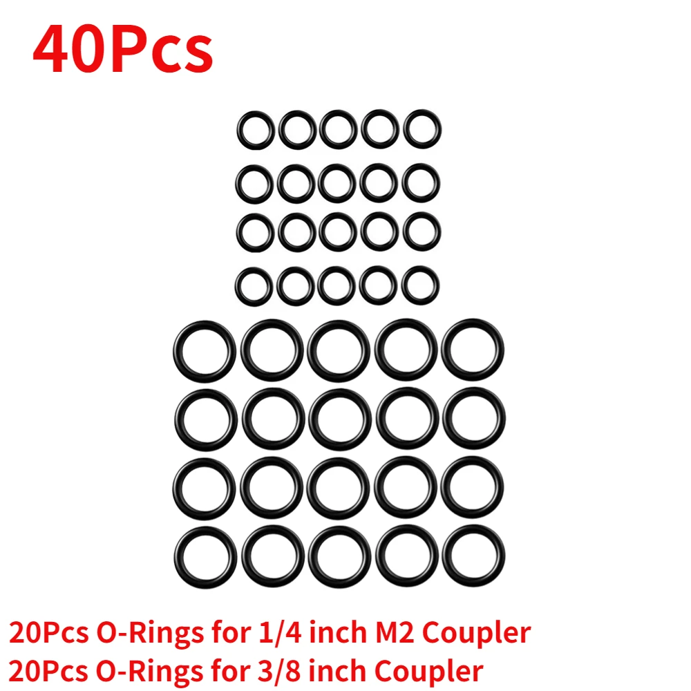 40/80/120Pcs M22 O-Ring 1/4