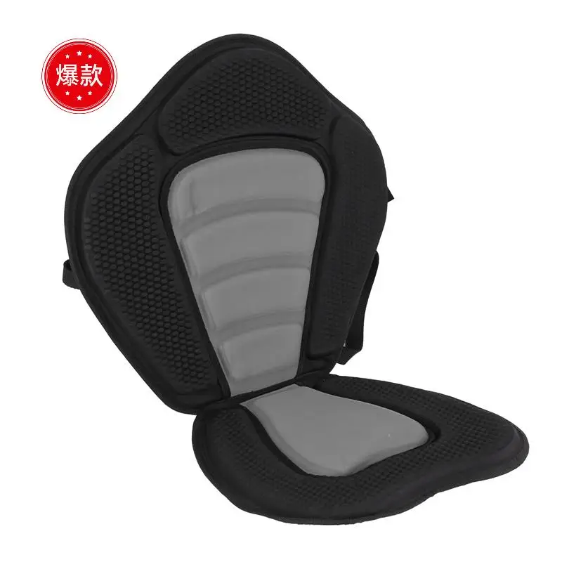 

4X Adjustable Padded Canoe Kayak Seat Kayak Backrest Seat With Back Pack Rest Bag