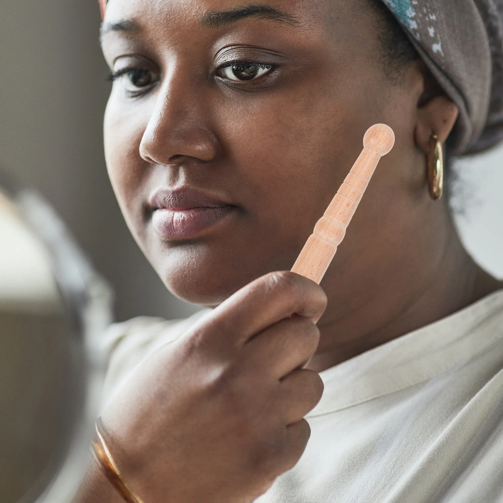 3pcs Foot Acupressure Stick Natural Wood Massage Tool For Body Relaxation Portable Reflexology Stick For Neck Shoulder Back Legs