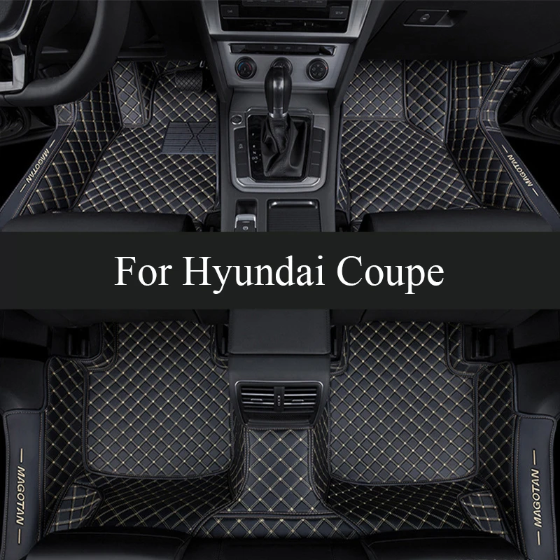 

Car floor mats for Hyundai Coupe 2004 2005 2006 Custom auto foot Pads automobile carpet cover