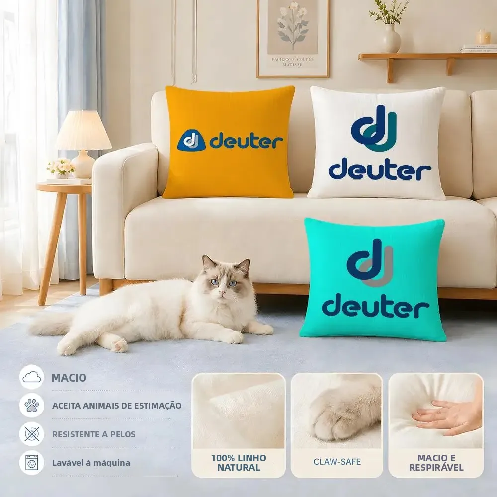 Capas de almofadas para sofá, adequadas para gatos e cães, capa de almofada decorativa, capa de almofada para cadeiras 45x45 40x40