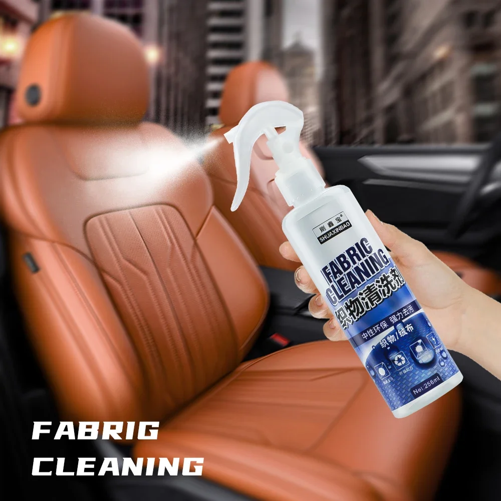 Car Interior Cleaning Agent Ceiling Cleaner Leather Flannel Woven Fabric Water-free Cleaning Agent Auto Roof Dash Cleaning Tool