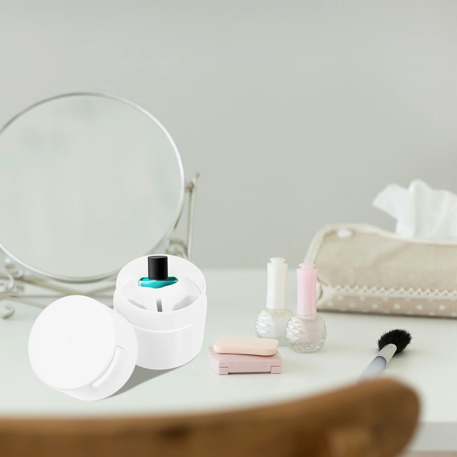 

Eyelash Glue Storage Container Reliable Wear Resistant Sealing Jar Airtight Lash Holder Eyelash Extension Storage Case Moisture