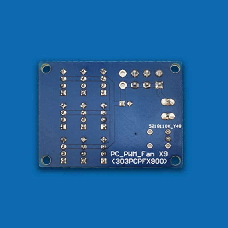 Pwm Snelheidsregelaar 12V Temperatuurmeting Controle Ntc Controle Computerbehuizing Ventilator Multi-Circuit Snelheidsregelaar Duurzaam