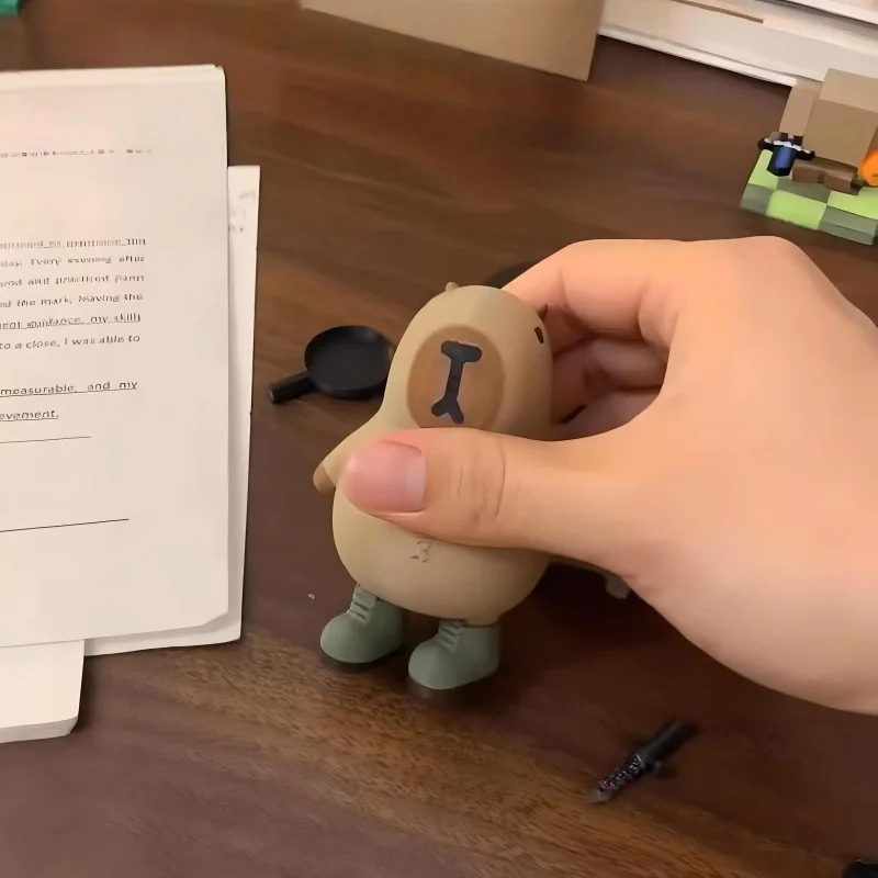 Popularna zabawka magnetyczna Kapibala Cool Mech, mocna lalka delfin, kreatywna ozdoba na biurko DIY, prezent na festiwal dla dzieci.