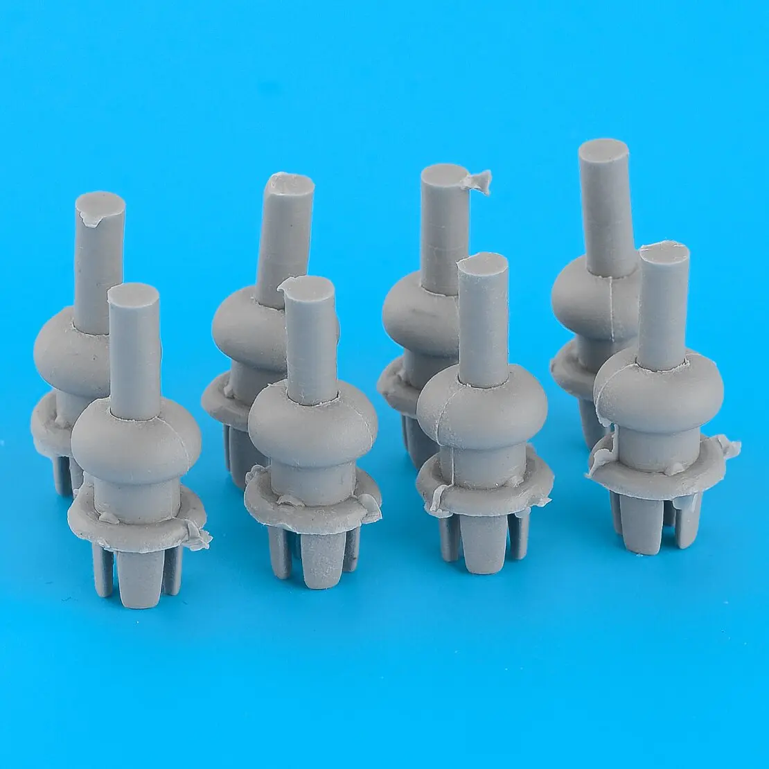 7903077159 191867775A 8pcs Trunk Parcel Shelf Hanger String Clips Fit For Opel Corsa F Citroen Grey Plastic