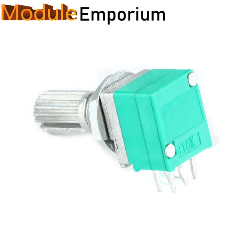 High Quality 6 Pin 15mm B5K B10K B20K B50K B100K Audio Amplifier Sealed Dual Potentiometer RK097G